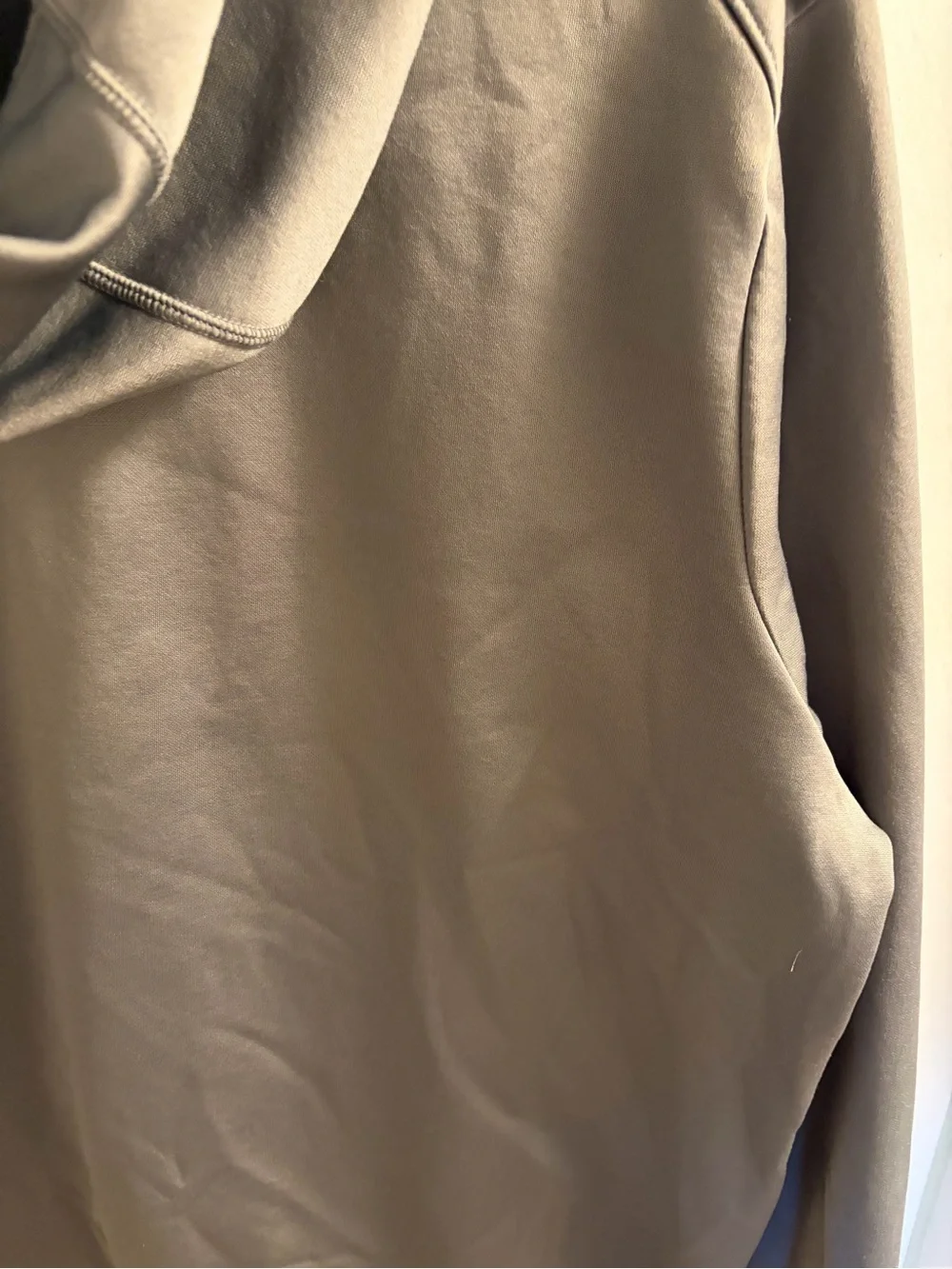 Nike Gray ELITE Hooded Performance Pullover